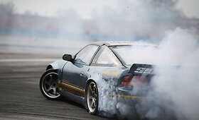 Lietuvių pasirodymas Baltarusijos drifto čempionate