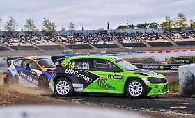 Rokas Baciu&scaron;ka &bdquo;World RX&ldquo; etape Barselonoje , sekmadienio kvalifikacijoje
