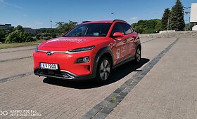 Vitoldas Milius startuoja elektrine &bdquo;Hyundai Kona&ldquo;