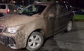&bdquo;Didžiausio Murziaus&ldquo; konkursas: neplauti automobiliai