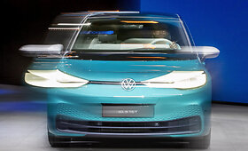 Frankfurto automobilių parodoje pristatytas elektrinis &bdquo;Volkswagen&ldquo; ID.3