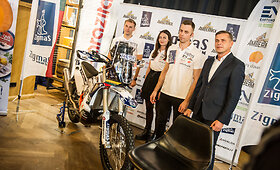 Arūno Gelažninko komandos &bdquo;Zigmas Dakar Team&ldquo; pristatymas