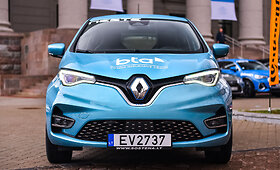 Renault Zoe &ndash; konkurso &bdquo;Lietuvos metų automobilis&ldquo; dalyvis