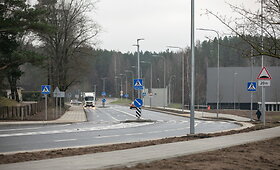 Rekonstruota Ąžuolyno gatvė Vilniuje