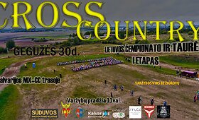 Motosporto sezonas prasidės Cross coutry varžybomis Kalvarijos trasoje