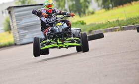 Elektrėnuose startavo &bdquo;Supermoto&ldquo; čempionato pirmasis etapas