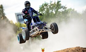 &bdquo;SuperMoto&ldquo; čempionato Elektrėnuose įspūdingiausios akimirkos