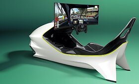 &bdquo;Aston Martin&ldquo; lenktynių simuliatorius AMR-C01