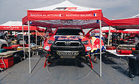 Benediktas Vanagas ir Nasseras Al-Attiyah