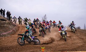 Vievyje, Crazy Ferma trasoje startavo 2-asis Lietuvos motociklų Cross Country čempionato etapas