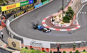 Dvi avarijos &bdquo;Formulės 1&ldquo; Monako GP treniruotėse: M.Schumacheris ir N.Latifi sudaužė automobilius