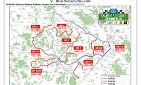 &bdquo;Rally Žemaitija&ldquo; žemėlapiai
