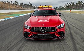 &bdquo;Formulės 1&ldquo; saugos ir medikų automobiliai Mercedes-AMG GT Black Series ir Mercedes-AMG GT 63 S 4MATIC+