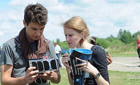 Palydovo &bdquo;LitSat 1&ldquo; pristatymas Aleksoto aerodrome