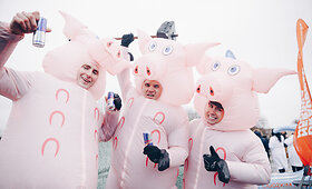 &bdquo;Red Bull Jump & Freeze&ldquo; renginys Vilniuje ant Tauro kalno