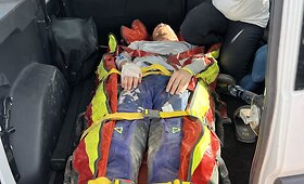 Motociklininkas G.&Scaron;atkus patyrė traumą ir kovos dėl kelialapio į Dakarą nebetęs