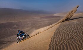 Motociklininkas Nerimantas Jucius Abu Dhabi Desert Challenge