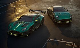 Aston Martin &bdquo;Vantage GT3&ldquo;, &bdquo;Vantage&ldquo; ir F1 komandos bolidas AMR24