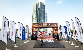 Motociklininkas Mykolas Paulavičius Abu Dhabi Desert Challenge