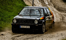 Gedimino Ivanausko-Ivanulės startas ralyje Portugalijoje senu &bdquo;VW Golf&ldquo;