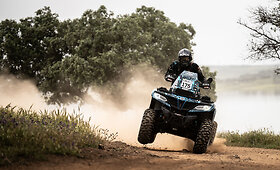 &bdquo;CFMOTO Thunder Racing Team&ldquo; lenktyniaus Graikijoje