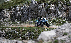 CFMOTO Thunder RT pirmoji maratono diena Graikijoje