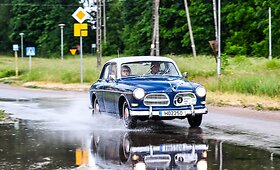 &bdquo;Vilduja&ldquo; istorinių automobilių ralio dalyviai varžėsi Lietuvos ir Lenkijos keliais