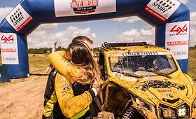 Emilija ir Arūnas Gelažninkai laimėjo podiumą Breslau ralyje