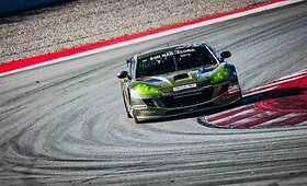 &bdquo;GSR Motorsport&ldquo; komanda ir &bdquo;Ginetta&ldquo; Barselonos 24 val. lenktynių treniruotėse