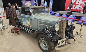 Istorinė vertybė: Prano Hiksos automobilis &bdquo;Hudson Essex Terraplane&ldquo; ir ralio &bdquo;Aplink Lietuvą&ldquo; taurė