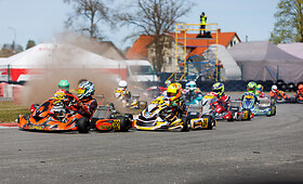 Kartingų čempionato II etapas Kandavoje