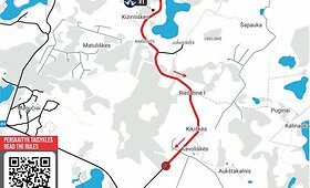 Rally Auk&scaron;taitija greičio ruožų žemėlapiai