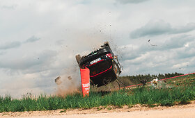 Rally Auk&scaron;taitija, avarijos