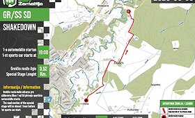 Rally Žemaitija 2026 trasų žemėlapiai