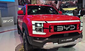 BYD Shark: elektrinis pikapas Paryžiaus automobilių parodoje