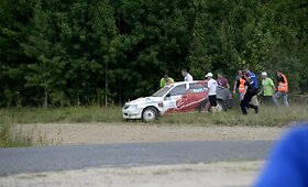 Auksiniai kadrai: Kaip įvyko avarija &bdquo;300 lakes rally&ldquo;