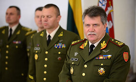 Vyriausiųjų puskarininkių pasikeitimo ceremonija KAM