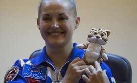 J.Serova turėtų pakilti kosminiu laivu &bdquo;Soyuz&ldquo; su rusų kosmonautu A.Samokutajevu ir NASA atstovu B.Wilmore 