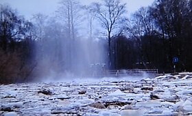 Ledų sprogdinimas Panevėžio rajone
