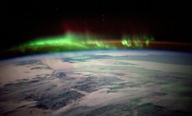 Astronautų S.Kelly ir T.Pike'o užfiksuoti vaizdai i&scaron; TKS