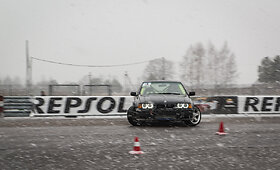&bdquo;D1Sport Drift Winter Challenge&ldquo; drifto pirmasis etapas Kačerginėje