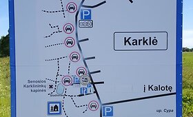 Nemokamas parkavimas kelyje Klaipėda-Karklė