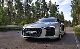 &bdquo;Audi R8 V10&ldquo; bandymai Bikerniekuose