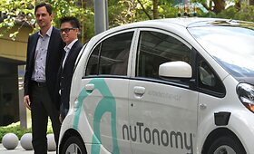 Bendrovės &bdquo;nuTonomy&ldquo; Singapūro autonomiminis taksi
