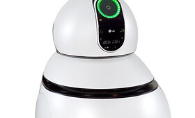 LG robotas - oro uosto gidas