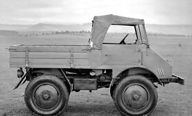 Pirmieji sunkvežimiai &bdquo;Unimog&ldquo;
