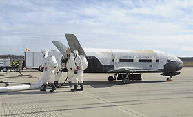 Itin slaptas JAV karinis erdvėlaivis X-37B
