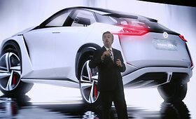 &bdquo;Nissan&ldquo; pristatė elektrinio visureigio &bdquo;IMx&ldquo; viziją