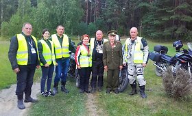 &bdquo;Mototurizmo ralio&ldquo; dalyviai aplankė partizaną Juozą Jakavonį-Tigrą