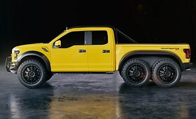 Tikras visureigis: &scaron;e&scaron;iaratis &bdquo;Ford Hennessey VelociRaptor&ldquo;